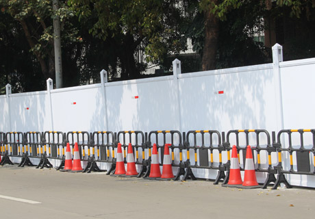 PVC圍擋施工案例-市政PVC圍擋-深圳市大通建材有限公司鋼圍擋生產(chǎn)定制廠家